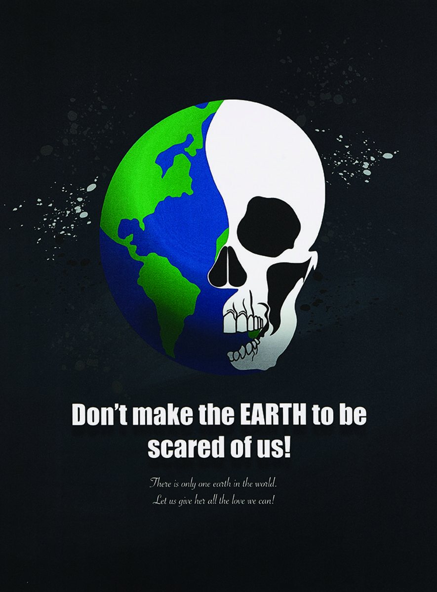 Don't make the EARTH to be scared of us!