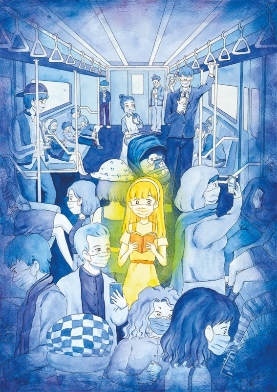 捷運上的人們