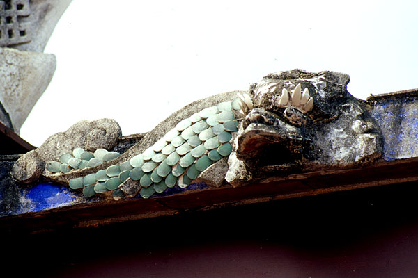 魚飾排水口（彰化永靖陳厝餘三館）