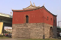 硬山式（臺北北門）