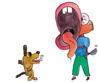 「如果長時間沒東西吃，你怎麼辦？」 