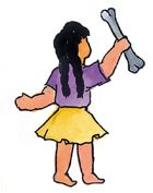 「畫面上這個形象，你認為牠看起來像什麼？」-1