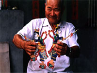 「永興樂皮影劇團」─張歲藝師