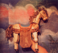 布袋戲道具─馬